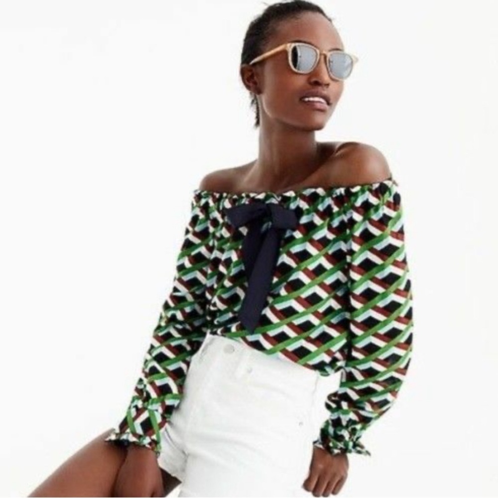 J. Crew cotton blouse